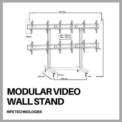 Modular Video Wall Stand