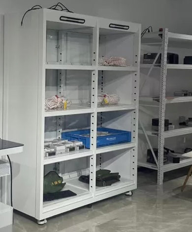 RFID Smart Inventory Rack — Open Shelf System