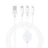 USB A to Type C & Lightning & Micro-USB cables (RF-A2CLM)