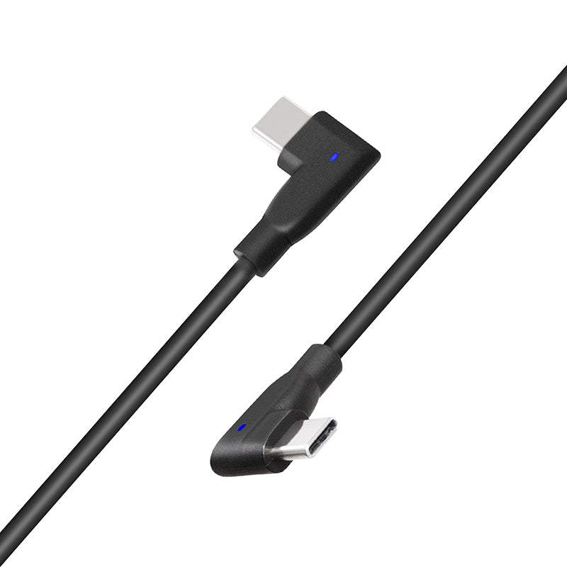 Right Angle USB-C Cable with light indicator (RFE-2R)