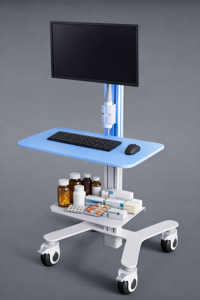 HSM-7 Point-of-Care Medical Cart for Doctors
