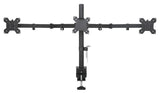Triple Arm Desk Mount LCD LED Computer Monitor Bracket Stand 13"-24", 5 Years Warranty (EC003)