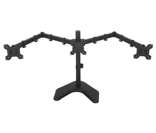 Desktop Triple LCD Monitor Three LCD Arm Monitor Mount Stand Adjustable 3 Screens Fit for 13"-27" Max Support, 5 Years Warranty (EF003)