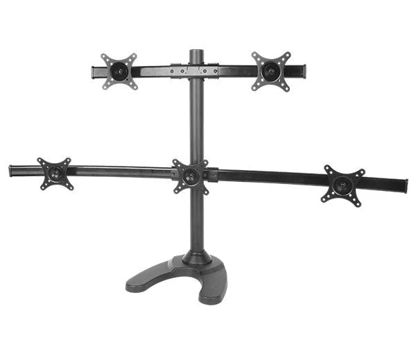Five Monitor Stand - Freestanding, 5 Years Warranty (5MS-FH)