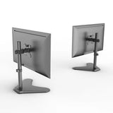 Single Monitor Mount for 13-32 Inch Computer Screens, Improved LCD/LED Monitor Riser, Height/Angle Adjustable Single Desk Mount Stand, Holds up to 17.6lbs, 5 Years Warranty (EF001)