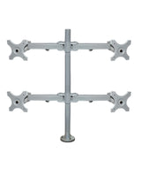 Four Monitor Stand - Fix Type, 5 Years Warranty (4MS-FT)