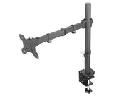 Renewed Single Monitor Desk Mount Arm Fully Adjustable Stand Fits up to 27-inch LCD LED Screen Model No (RN-EC1)