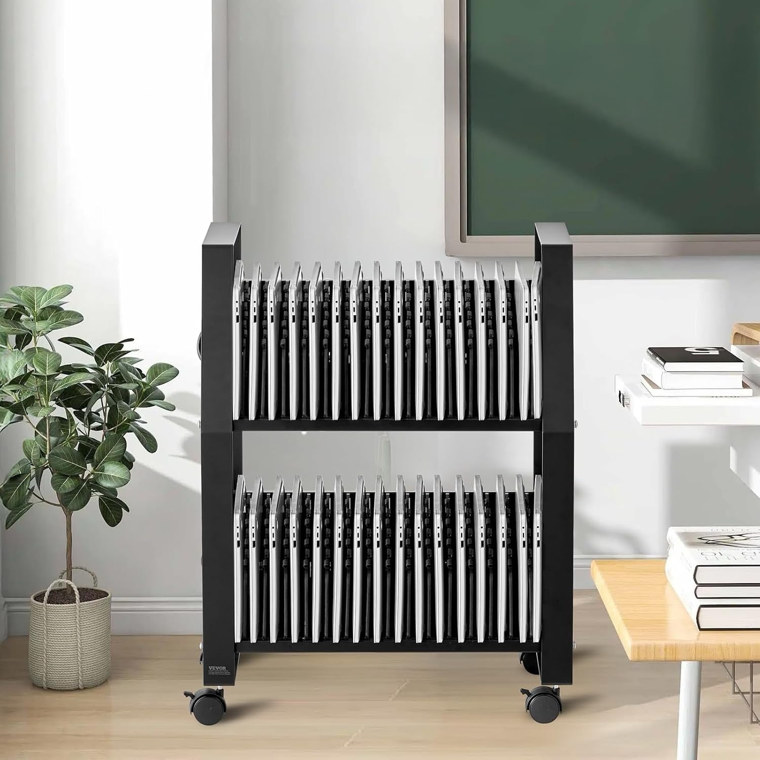 32 Slot Open Laptop Charging Rack & Trolley (For Laptops & Tablets up to 15.6") – OLAB3