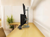 Triple Monitor Stand - Free Standing (3MS-F)