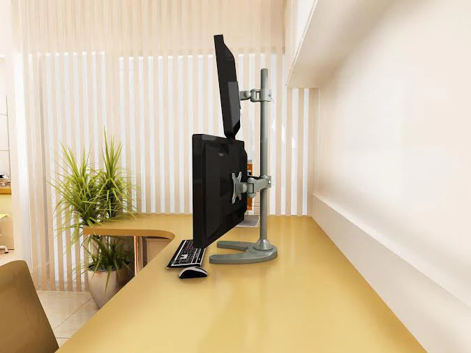 Triple Monitor Stand - Free Standing (3MS-F)