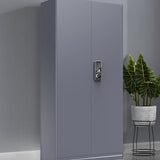 Smart SecureCabinet with Fingerprintand Digital Number Lock