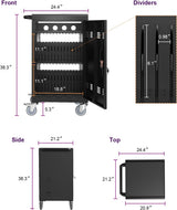 32 Device Charging Cart for Laptop