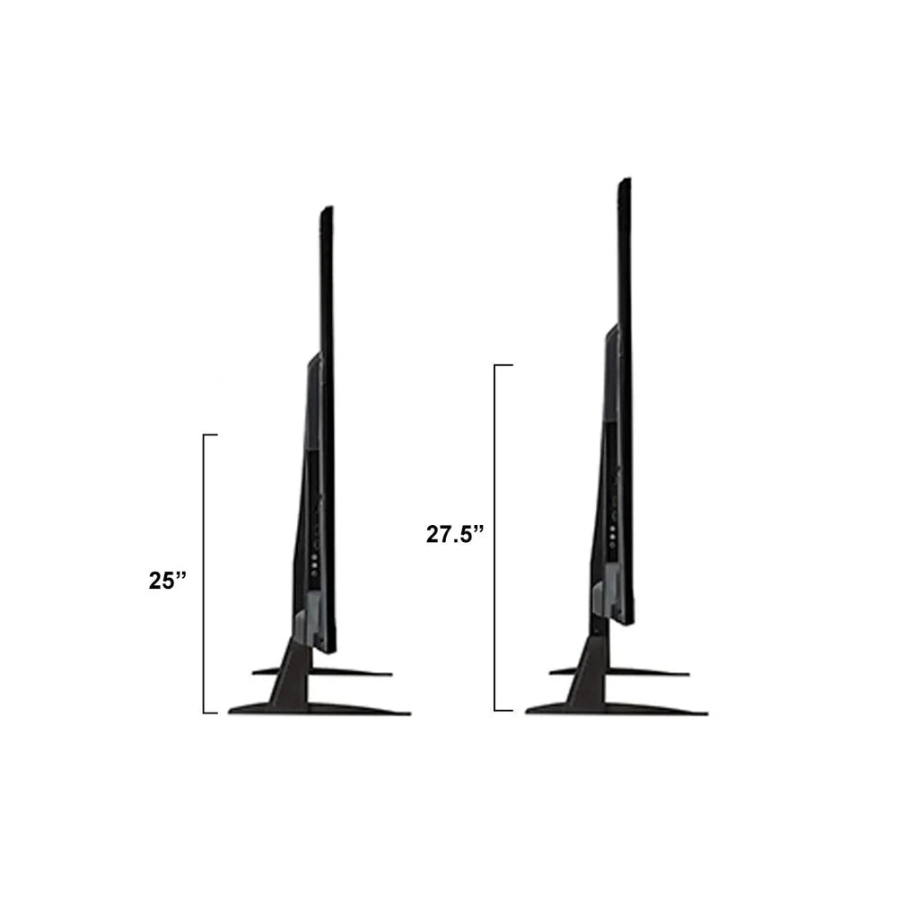 Renewed Universal TV Stand Base, Table top Pedestal Mount Fits 32 37 40 42 47 50 55 60 inch LCD LED Plasma TVs, 110 Lb Capacity (RS201)
