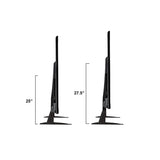 Renewed Universal TV Stand Base, Table top Pedestal Mount Fits 32 37 40 42 47 50 55 60 inch LCD LED Plasma TVs, 110 Lb Capacity (RS201)