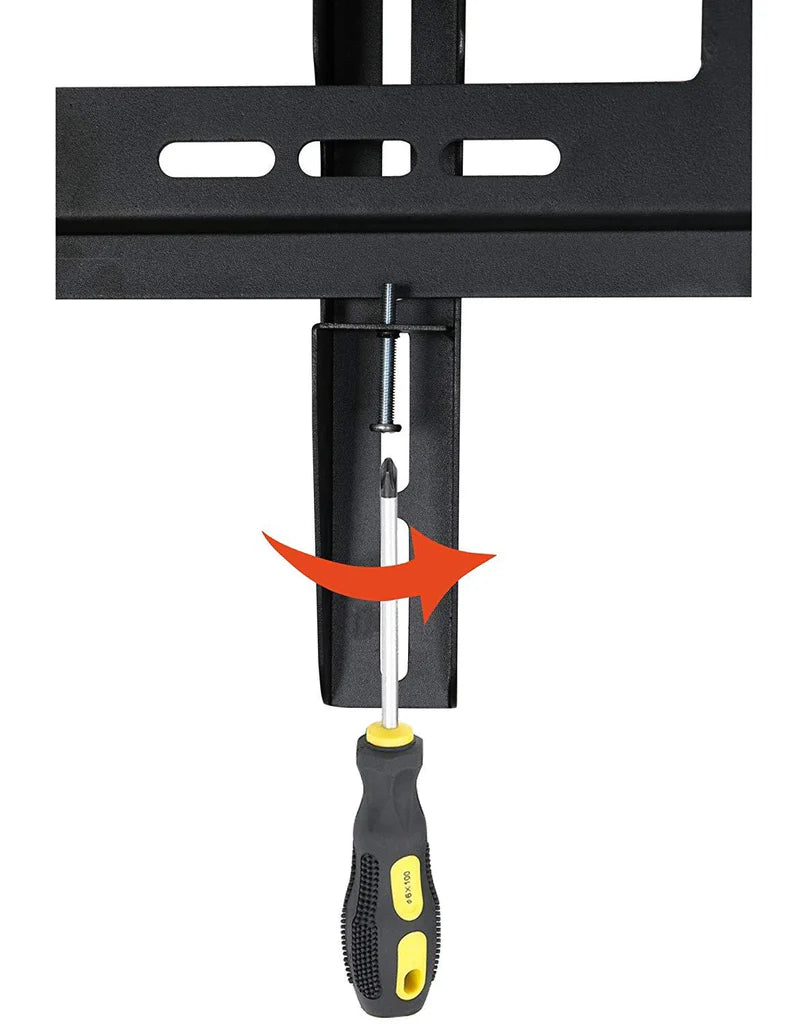 TV Floor Stand on Wheels I Universal Mobile TV Stand with AV Cabinet !Rolling TV Cart for Screens 32 to 65 inches (TMC-E)