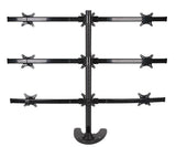 Nine Monitor Stand - Freestanding with White Wider Arm, 5 Years Warranty (9MS-FW)