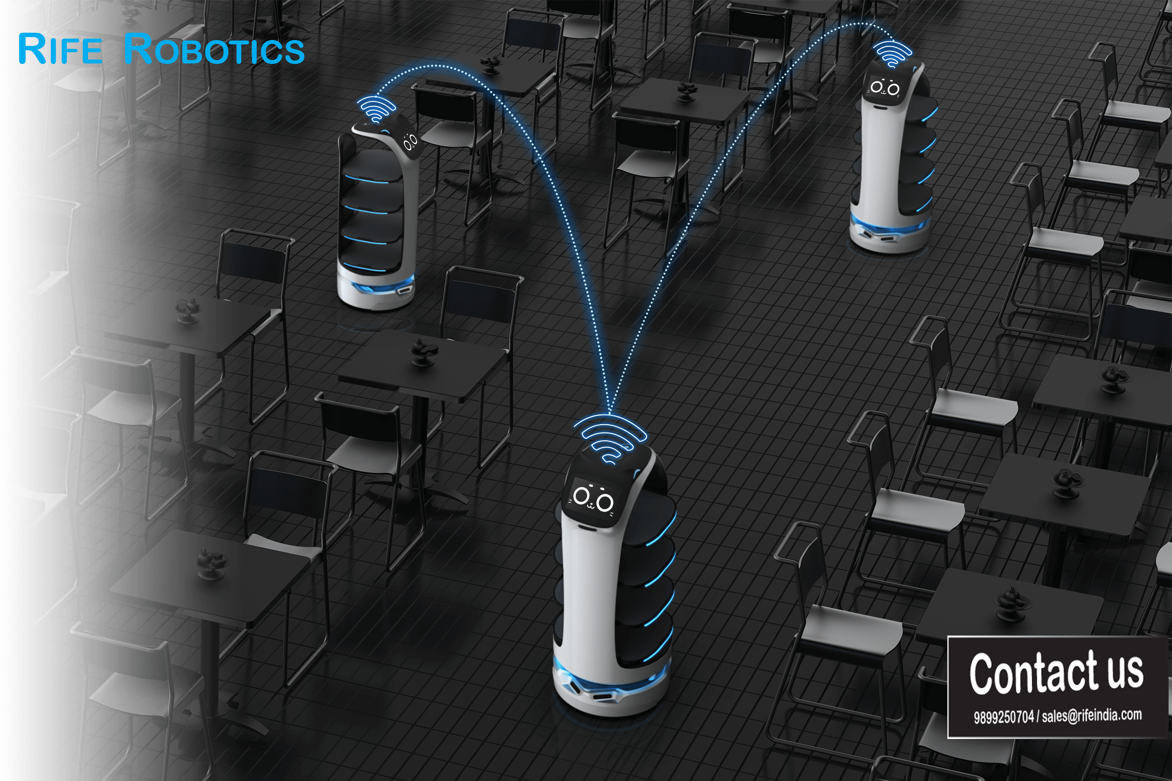 Bellabot - The Premium Food Delivery Robot for Restaurants/Hotels (BELLABOT)