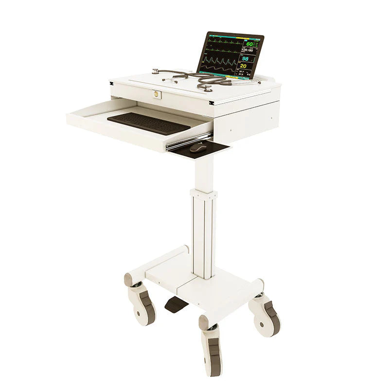 Medical Patient care LaptopCart India(HSC-D)