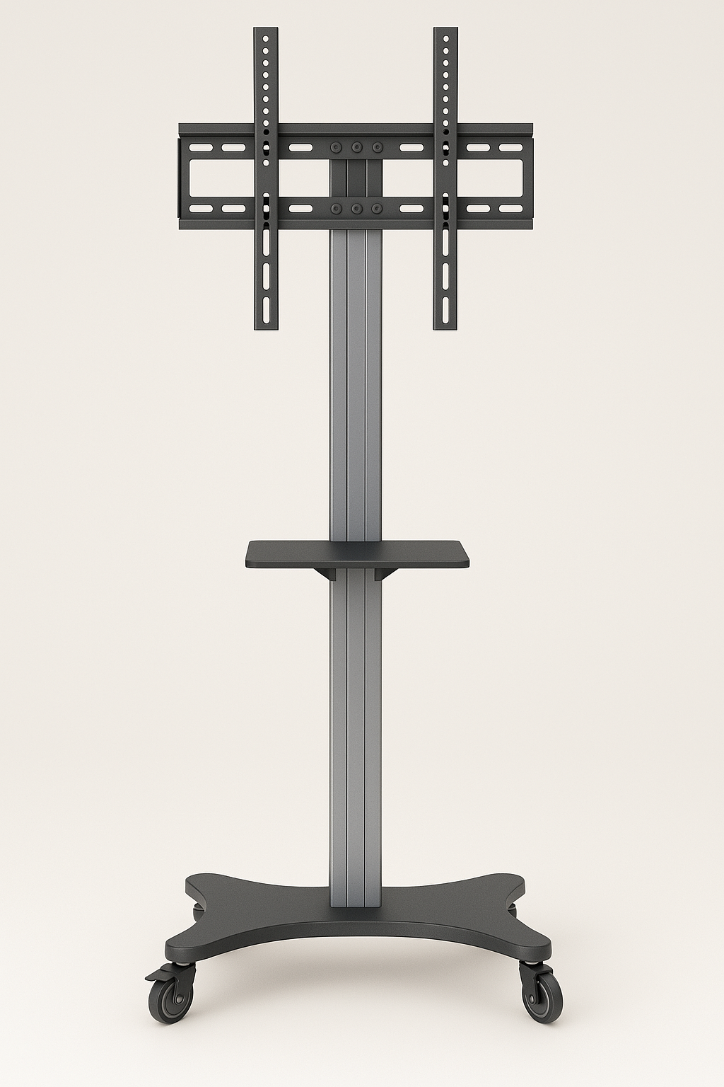 Premium Mobile TV Stand with Shelf – Perfect for Offices, Meetings & Presentations With wheels (UPT1)