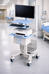 RIFE HSM-8 mobile cart features and workstation layout