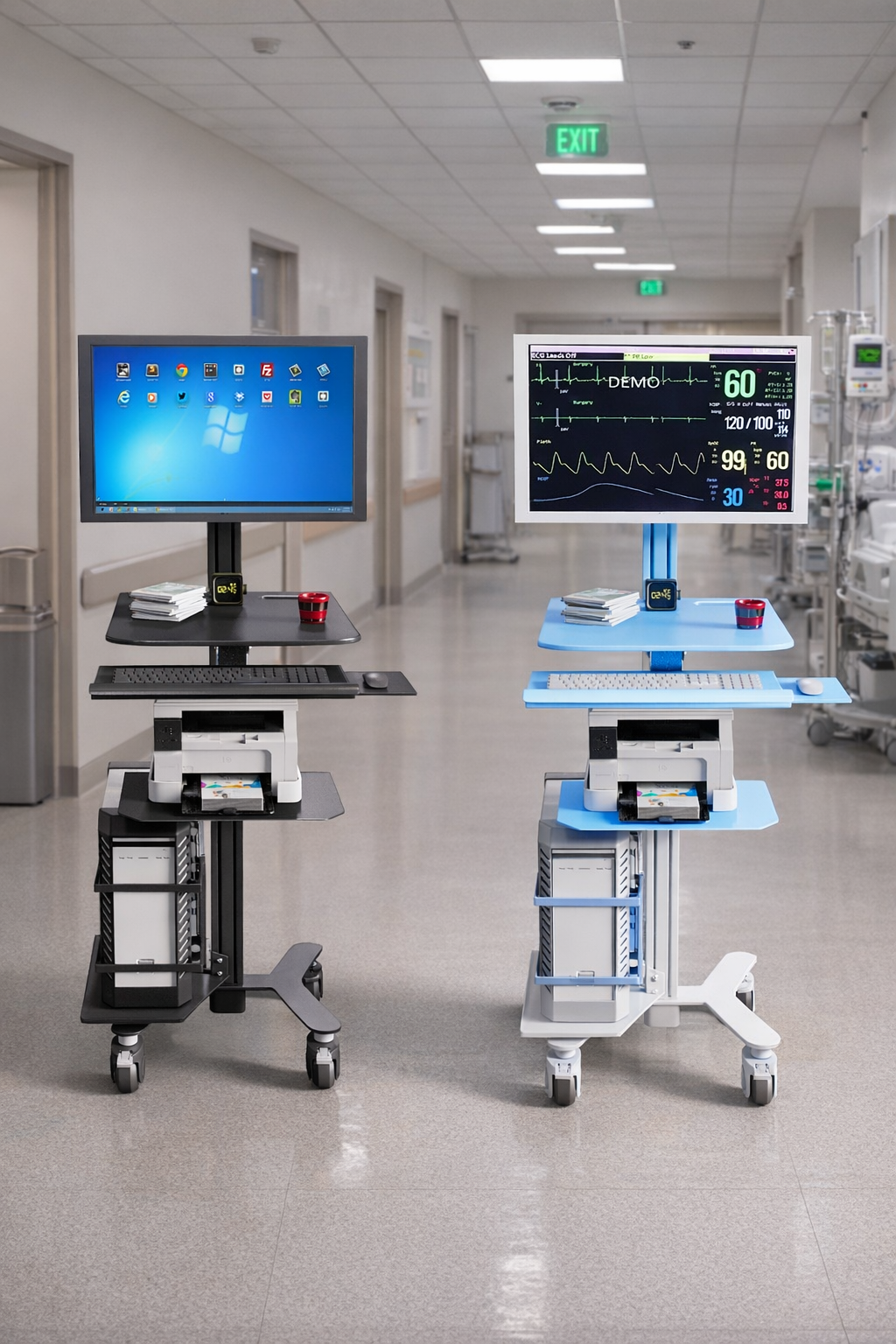 RIFE HSM-6 height-adjustable medical workstation product view