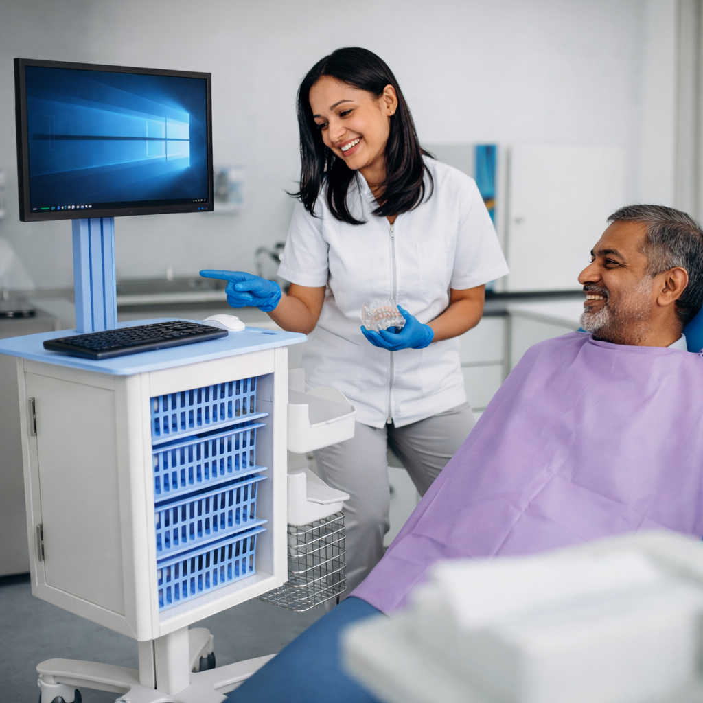 Computer Medical Cart HSM-4
