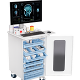 RIFE HSM-5 nursing laptop cart for professional use