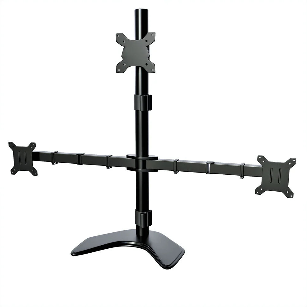 Triple LCD LED Computer Monitor Desk Stand, 5 Years Warranty (EF003T)
