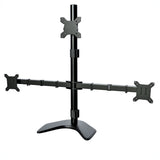 Triple LCD LED Computer Monitor Desk Stand, 5 Years Warranty (EF003T)