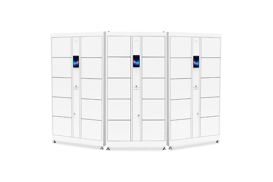 Face Recognition IC Card Controlled Smart Storage Cabinet Locker