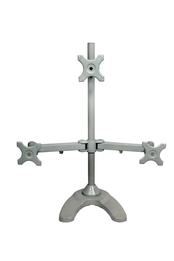 Triple Monitor Stand - Free Standing (3MS-F)