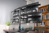 Premium Six Monitor Stand - Freestanding, 5 Years Warranty(6MS-FHP)