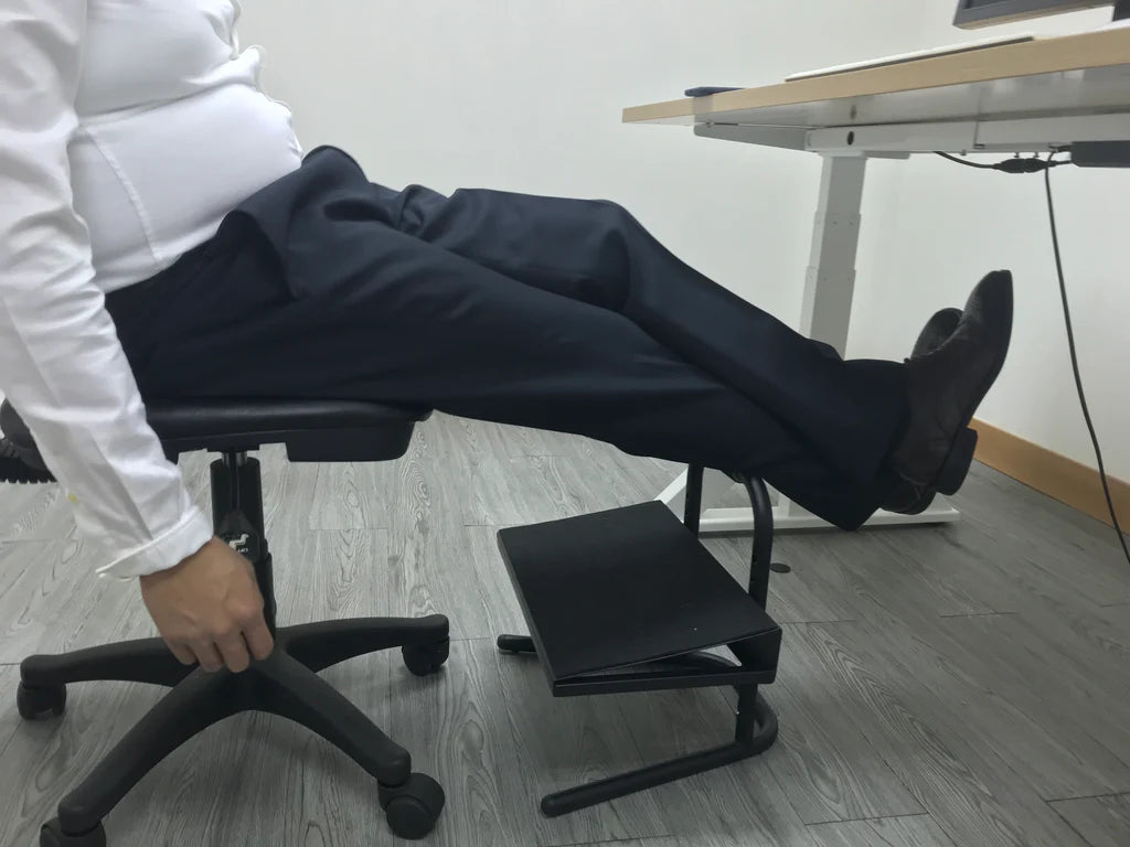 Heavy Duty High height Foot Rest , 15.3 cm to 27.8 cm height range Footstool Model No (FR03)