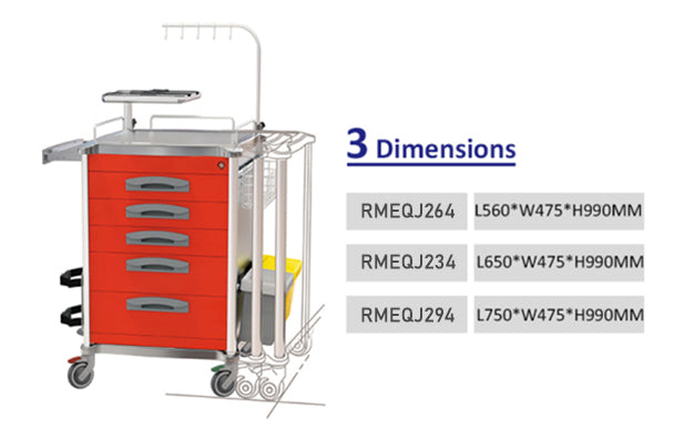 R6 Series Emergency Trolley
