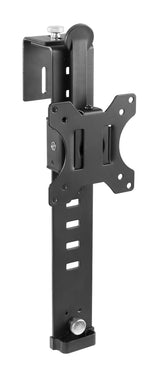 Single Screen Ultra Thin Adjustable Cubicle Wall Attachment Monitor Hanger for 15 to 29 inch LCD Clamp Stand, 5 Years Warranty (CUB01)