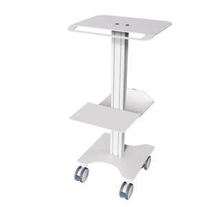 Mobile Laptop Cart I  Rolling laptop cart with brakes for stability I Portable laptop table