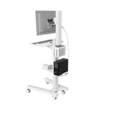 Computer Mobile Cart, White (MCT09-W)