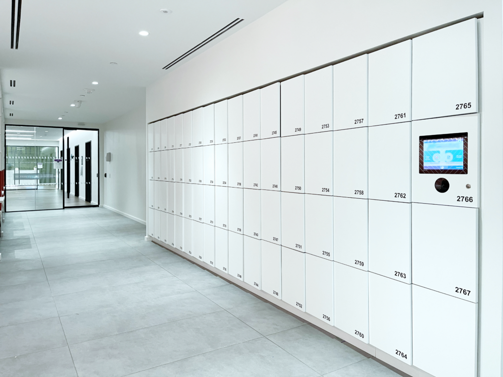 Smart Storage Lockers for Warehouse Equipment Management