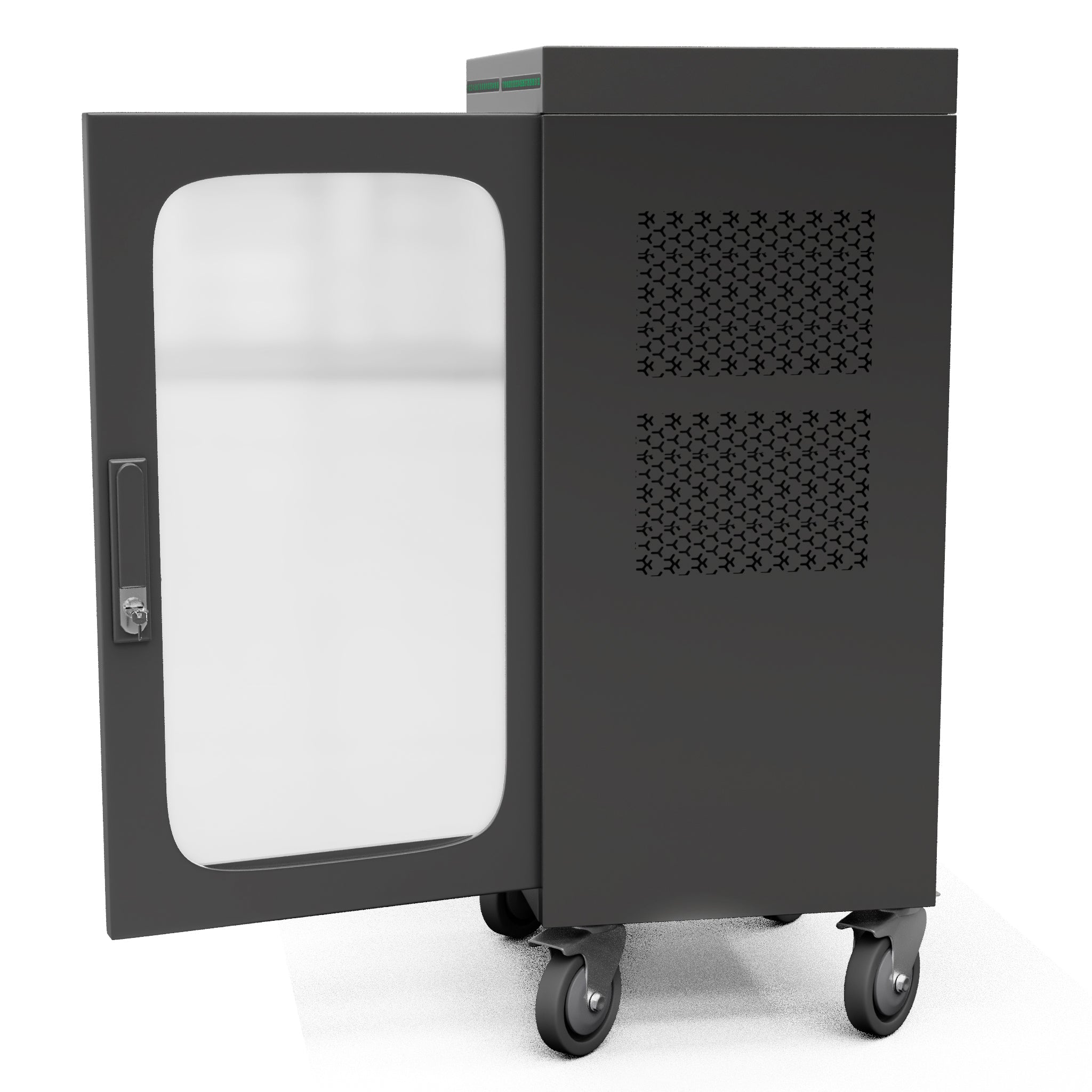 Tablets/Laptops Charging Cart Suitable for 15.6" Tablets Or Laptops, 36-BIT Workstations, Black (RP36-B-18W)