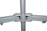 Dual Monitor Stand - Freestanding & Horizontal, 5 Years Warranty, Silver (2MSFHS)