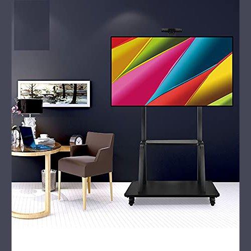 Heavy Duty Mobile TV Cart for 32 to 70 Inch LED/LCD TV Screens, 40 KG Load Capacity, 600x400mm Max VESA, Black (R170)
