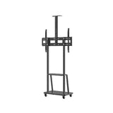 Heavy Duty Mobile TV Cart for 32 to 70 Inch LED/LCD TV Screens, 40 KG Load Capacity, 600x400mm Max VESA, Black (R170)