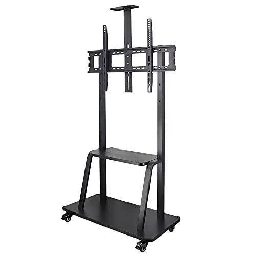 Heavy Duty Mobile TV Cart for 32 to 70 Inch LED/LCD TV Screens, 40 KG Load Capacity, 600x400mm Max VESA, Black (R170)