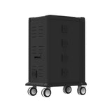 Tablet Charging Cabinet/Cart Suitable for Tablets up to 11 Inches, 32-BIT Workstation, Black (RM32)