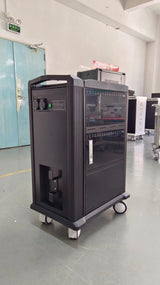 Tablet Charging Cabinet/Cart Suitable for Tablets up to 11 Inches, 32-BIT Workstation, Black (RM32)