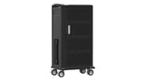 Tablet Charging Cabinet/Cart Suitable for Tablets up to 11 Inches, 64-BIT Workstation, Black (RM64)