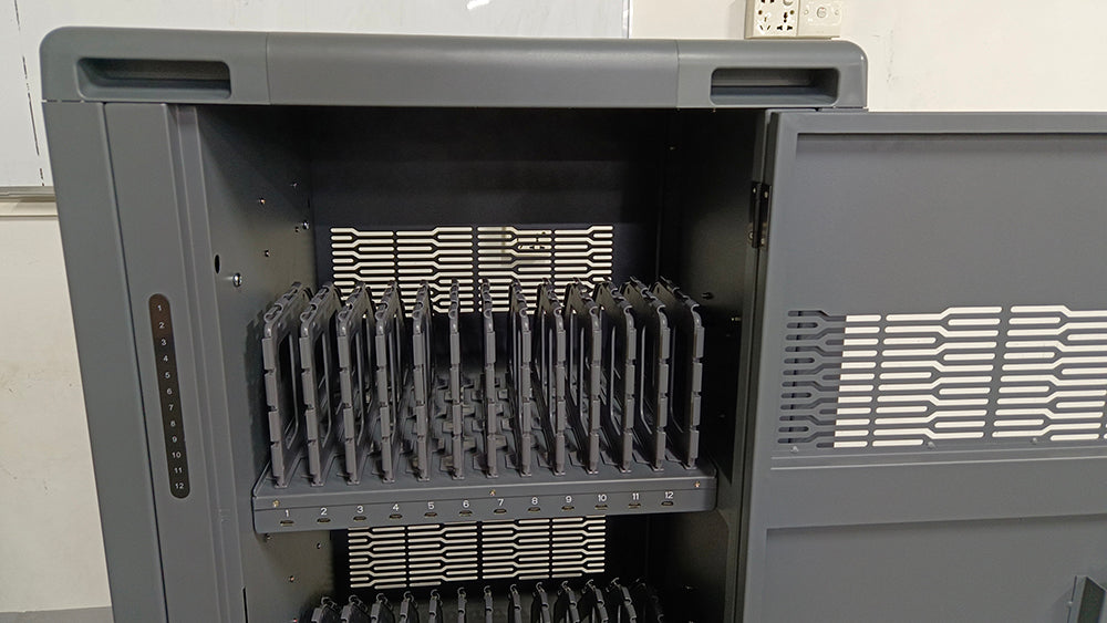 Tablets/Laptops Charging Cart Suitable for 15.6" Tablets Or Laptops, 36-BIT Workstations, Black (RP36-B-45W)