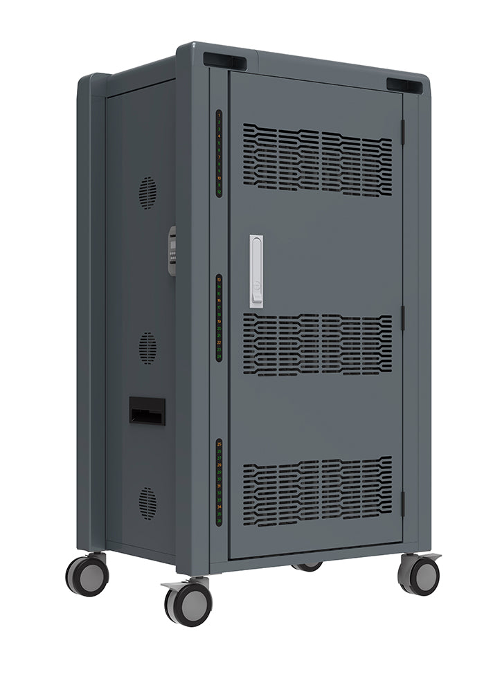 Tablets/Laptops Charging Cart Suitable for 15.6" Tablets Or Laptops, 36-BIT Workstations, Black (RP36-B-18W)