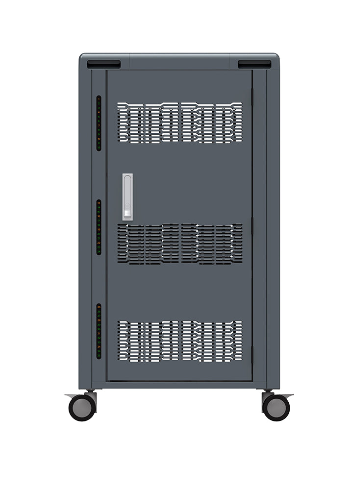Tablets/Laptops Charging Cart Suitable for 15.6" Tablets Or Laptops, 36-BIT Workstations, Black (RP36-B-60W)