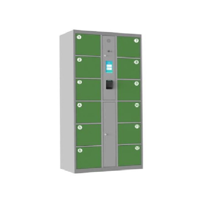 Face Recognition IC Card Controlled Smart Storage Cabinet Locker